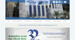 Desktop Screenshot of cdlacisb.com.br